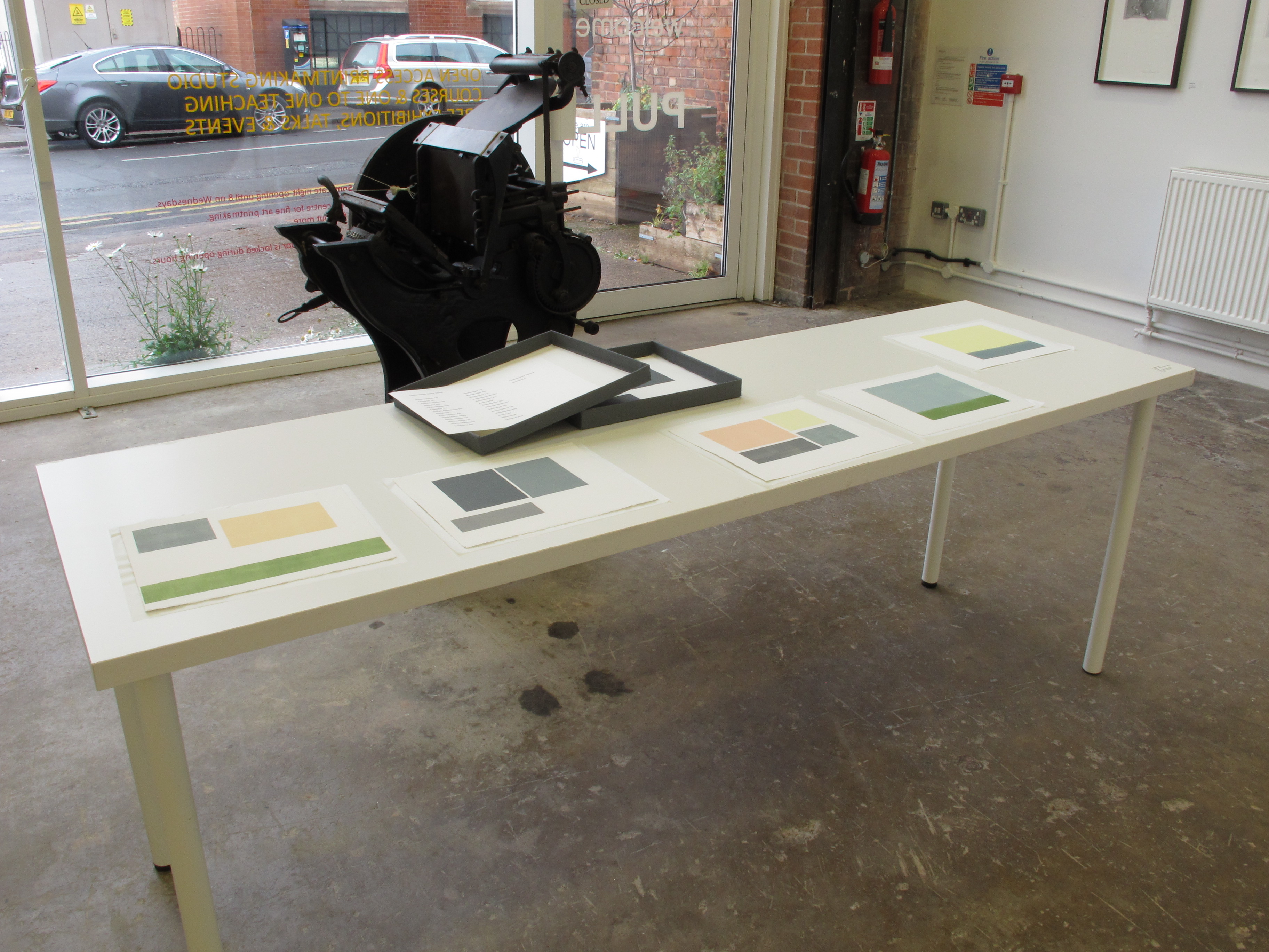 Where are we now? (Long Journey Back), Mixed Media, Installation,  Antiphony: A call and response, Leicester Print Workshop